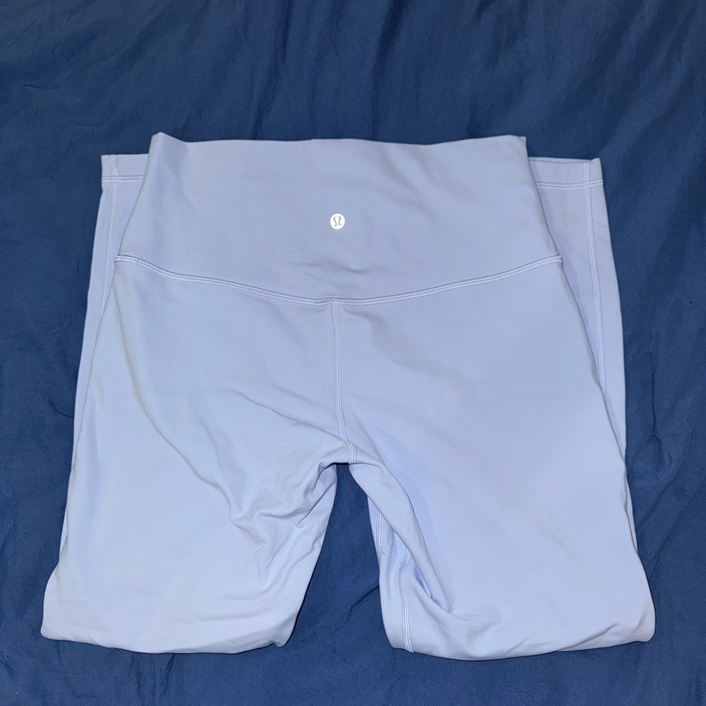 Lululemon Light Blue High-Waisted Leggings
